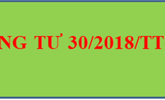 THÔNG TƯ 30/2018/TT-BYT
