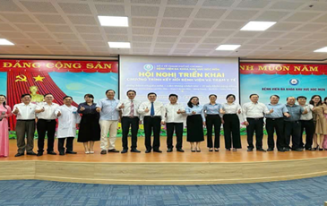 HỘI NGHỊ TRIỂN KHAI CHƯƠNG TRÌNH KẾT NỐI BỆNH VIỆN VÀ TRẠM Y TẾ