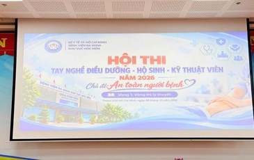 HỘI THI TAY NGHỀ ĐIỀU DƯỠNG - HỘ SINH - KỸ THUẬT VIÊN  NĂM 2026 Chủ đề: “An Toàn Người Bệnh”