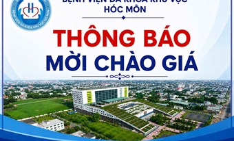 Thư mời báo giá dự toán gói thầu : Cung ứng dịch vụ kiểm nghiệm chất lượng nước định kỳ năm 2026